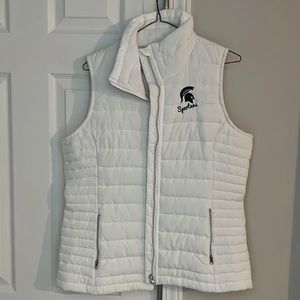 Size medium women’s Michigan State vest.